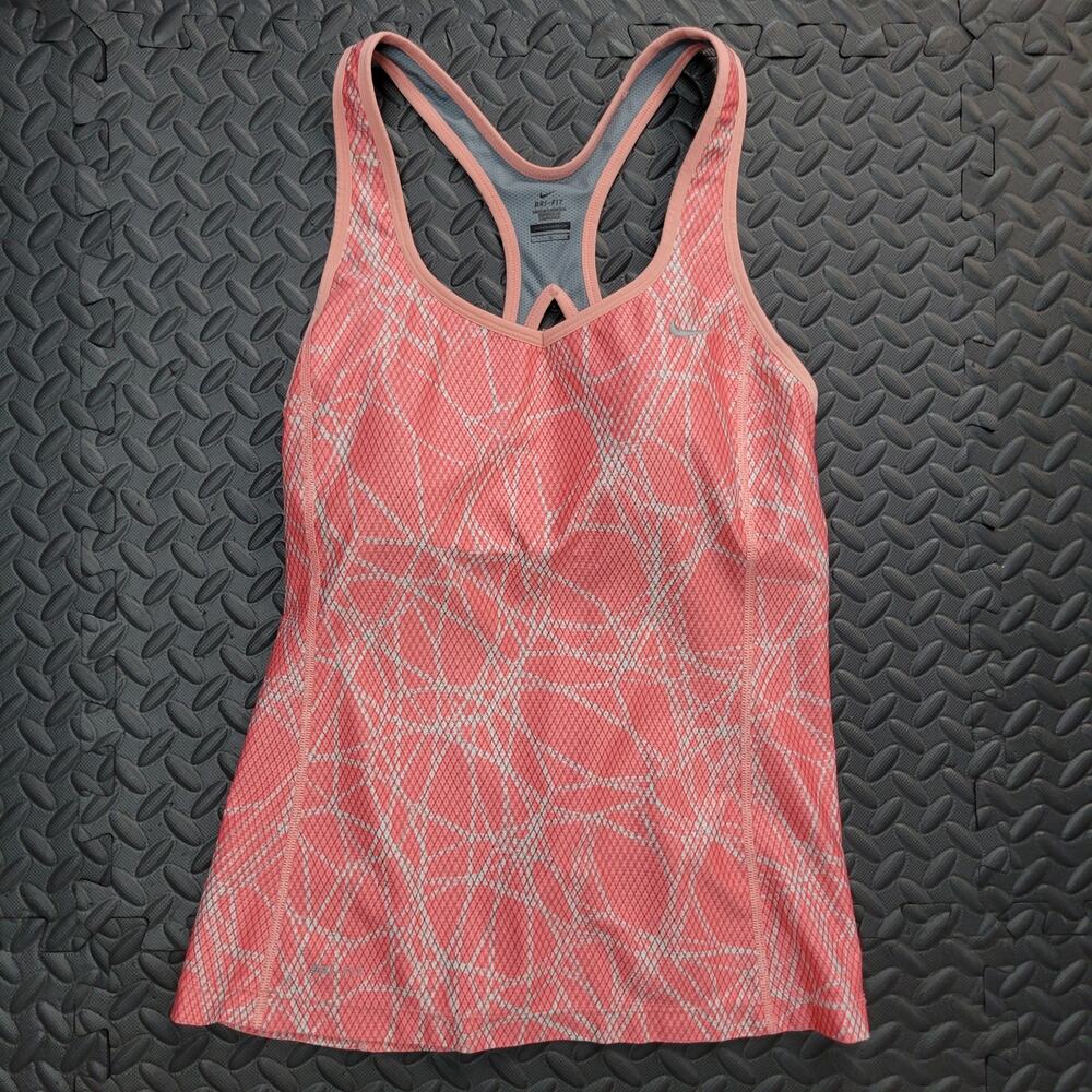 Nike Dri-FIT Racerback Athletic Tank Top Small Athleisure Activewear Running